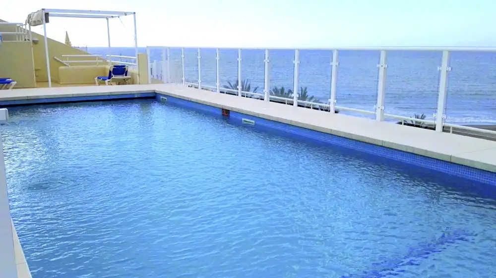 Piscina de Dúplex de lloguer en Benalmádena amb Aire condicionat, Calefacció i Terrassa