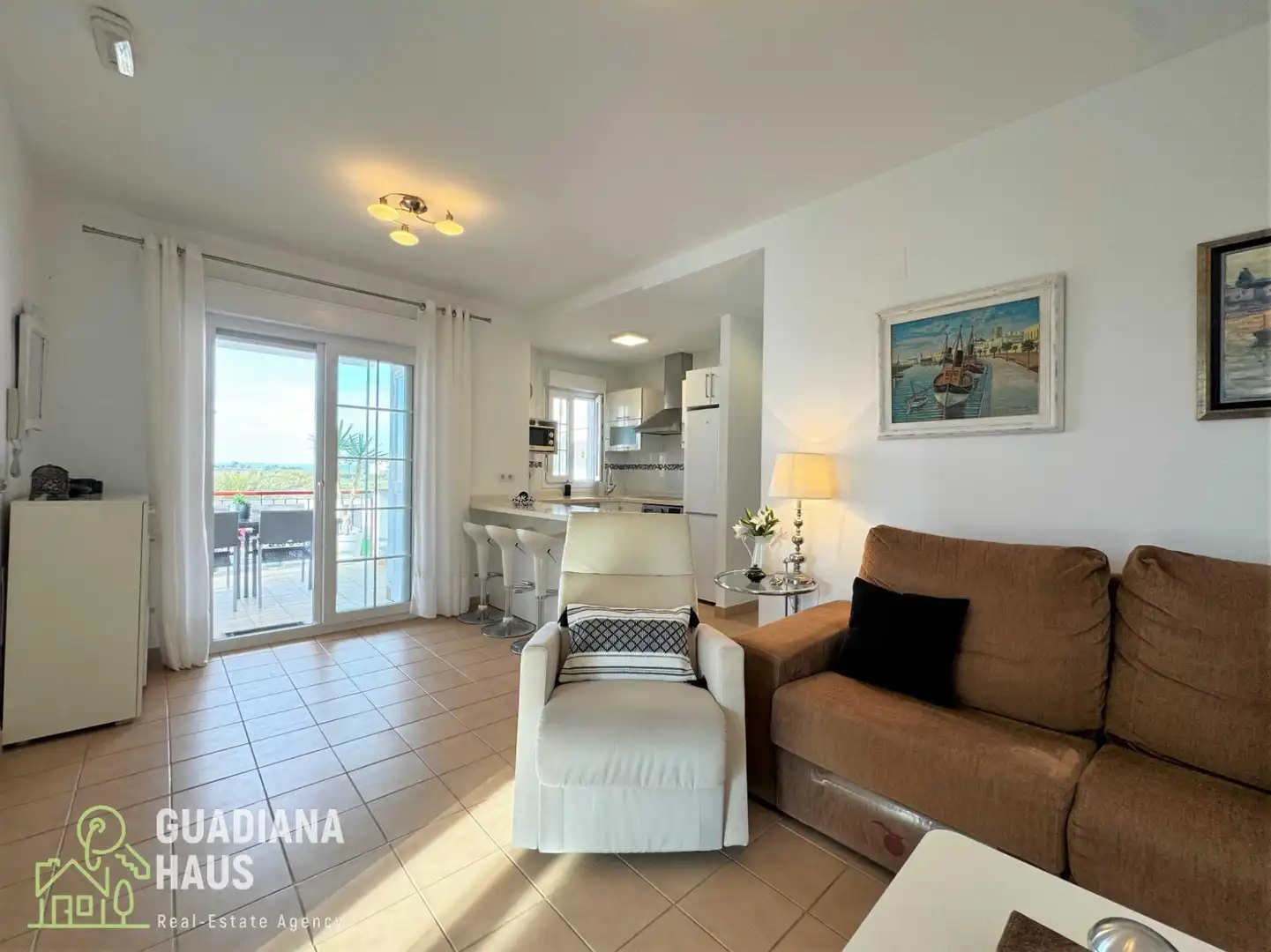 Sala de estar de Apartamento en venta en Ayamonte con Terraza y Trastero