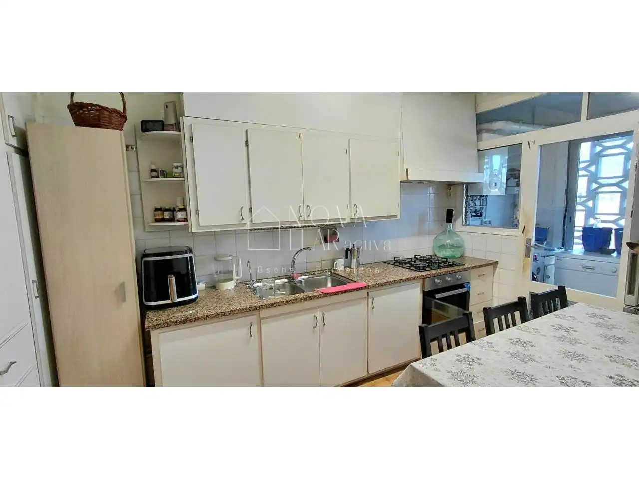 Küche von Wohnung zum Verkauf in Balenyà mit Heizung und Balkon
