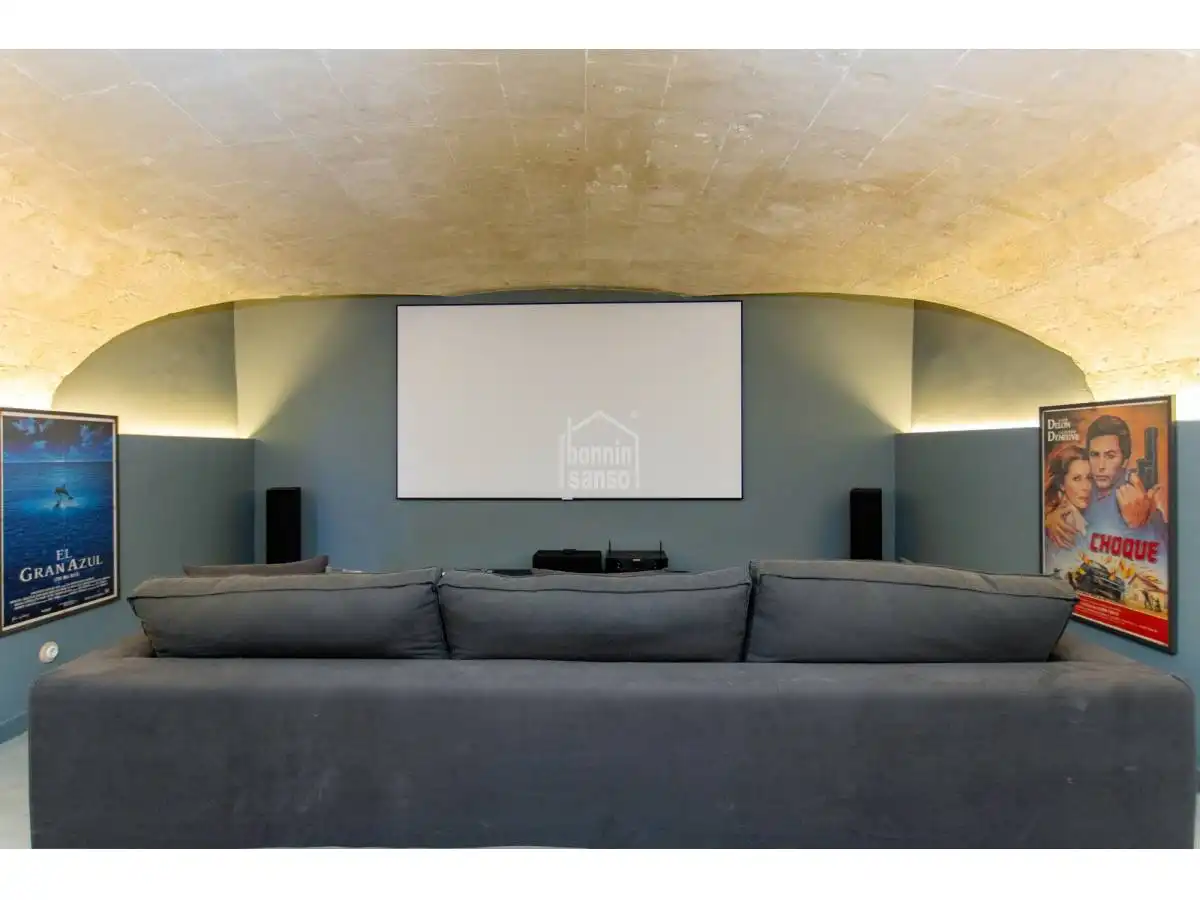Sala d'estar de Casa o xalet en venda en Maó - Mahón amb Calefacció, Terrassa i Moblat