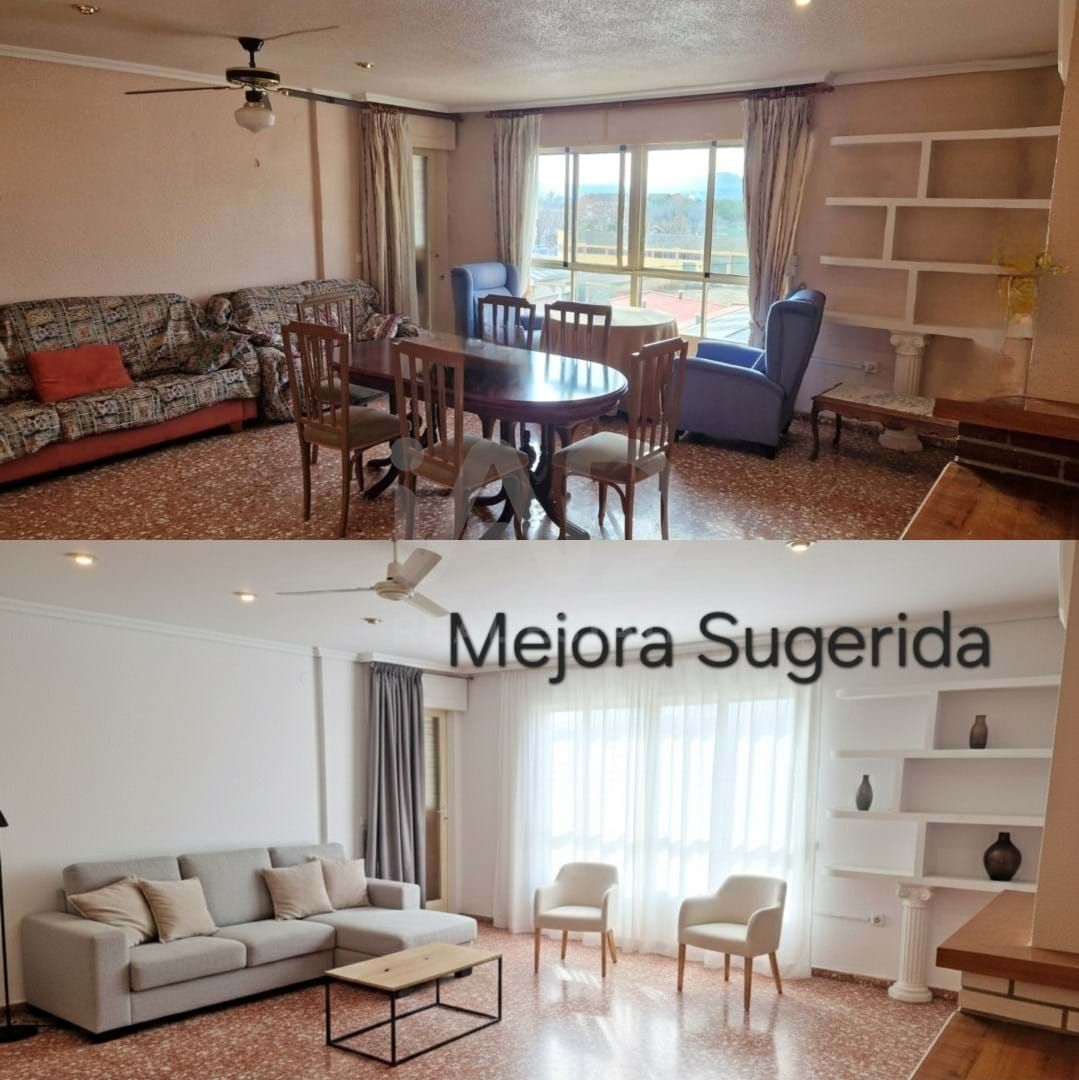 Sala d'estar de Pis en venda en Sax