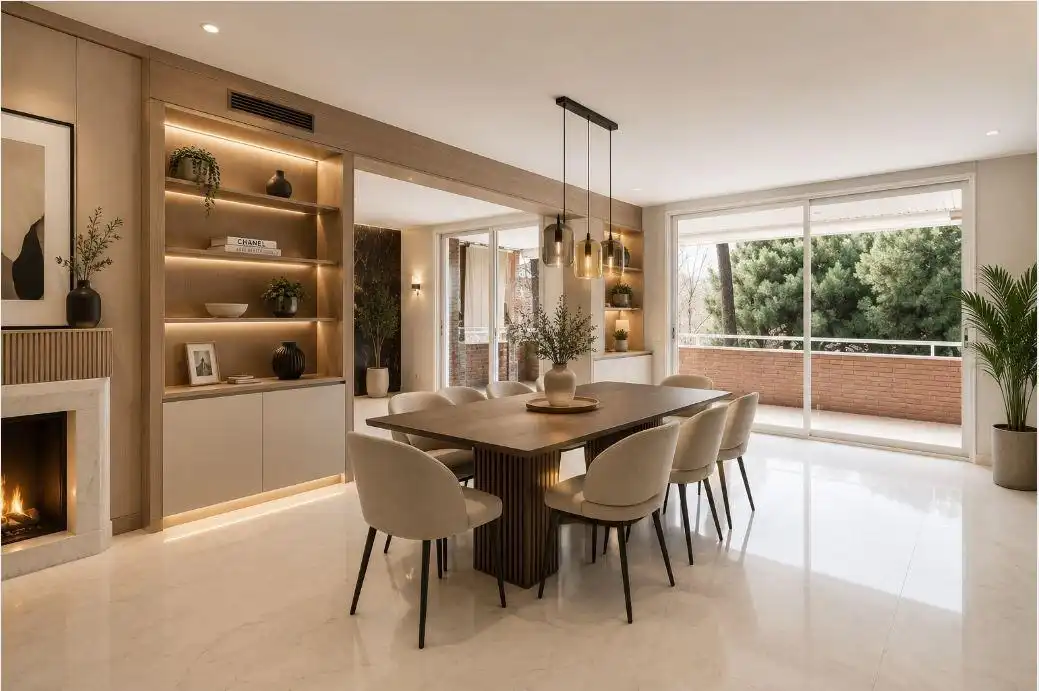 Dining room of Flat for rent in Barcelona