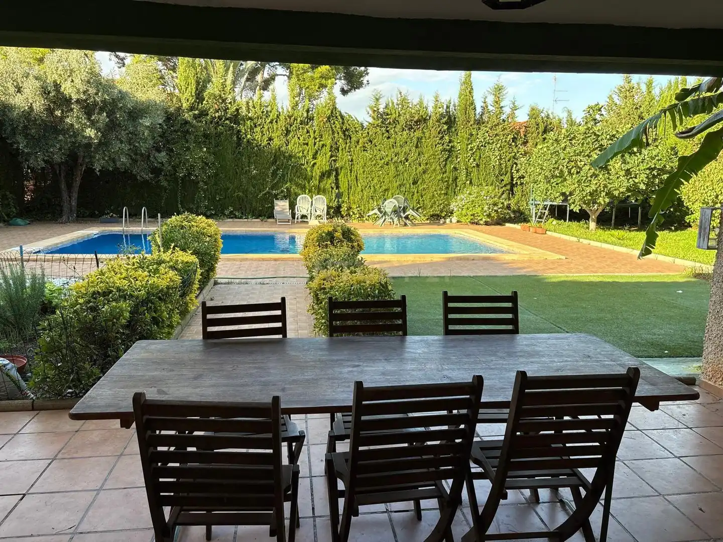 Jardín de Casa o chalet en venta en Chiva con Jardín privado