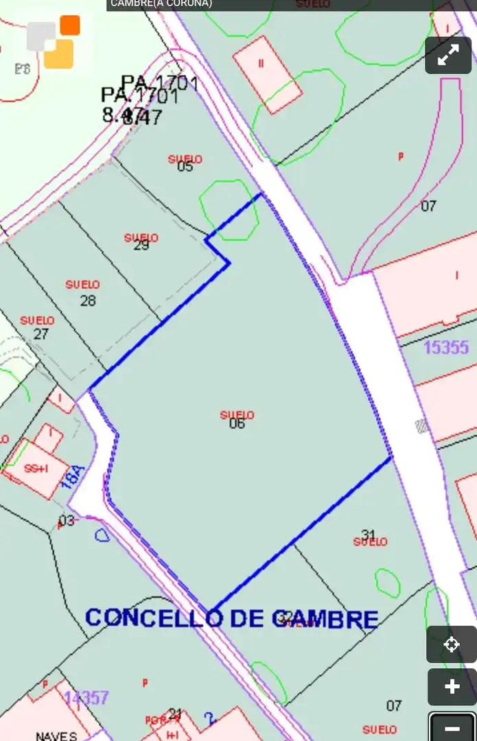 Residencial en venta en Cambre 