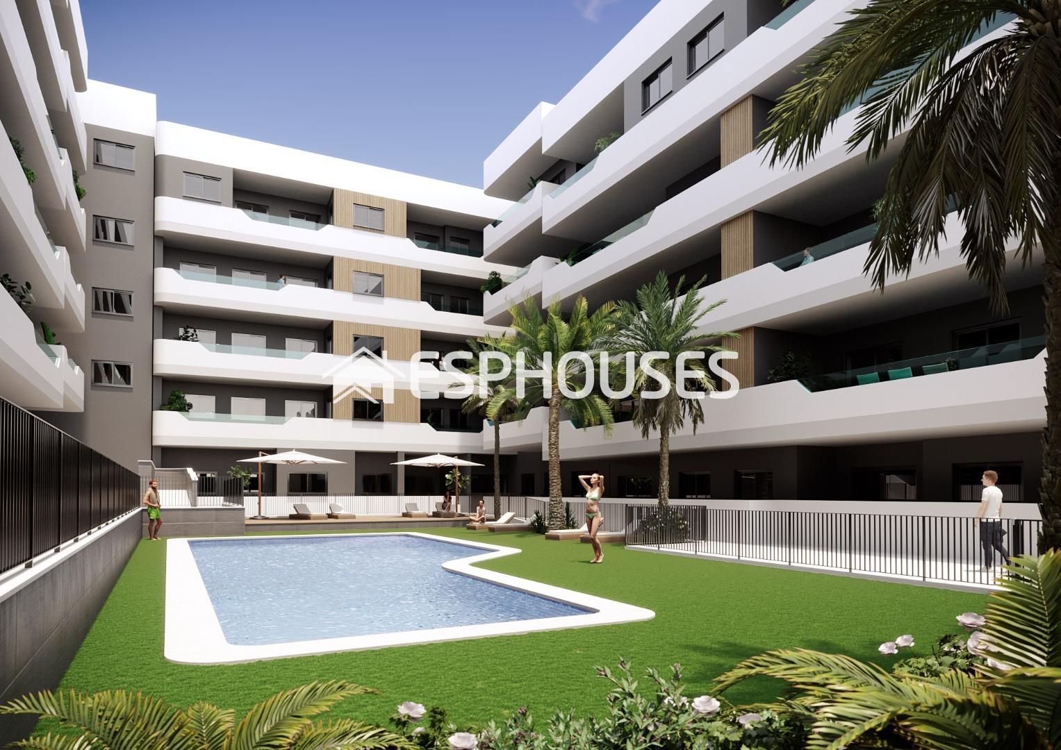 Exterior view of Attic for sale in Santa Pola  with Terrace, Storage room and Balcony