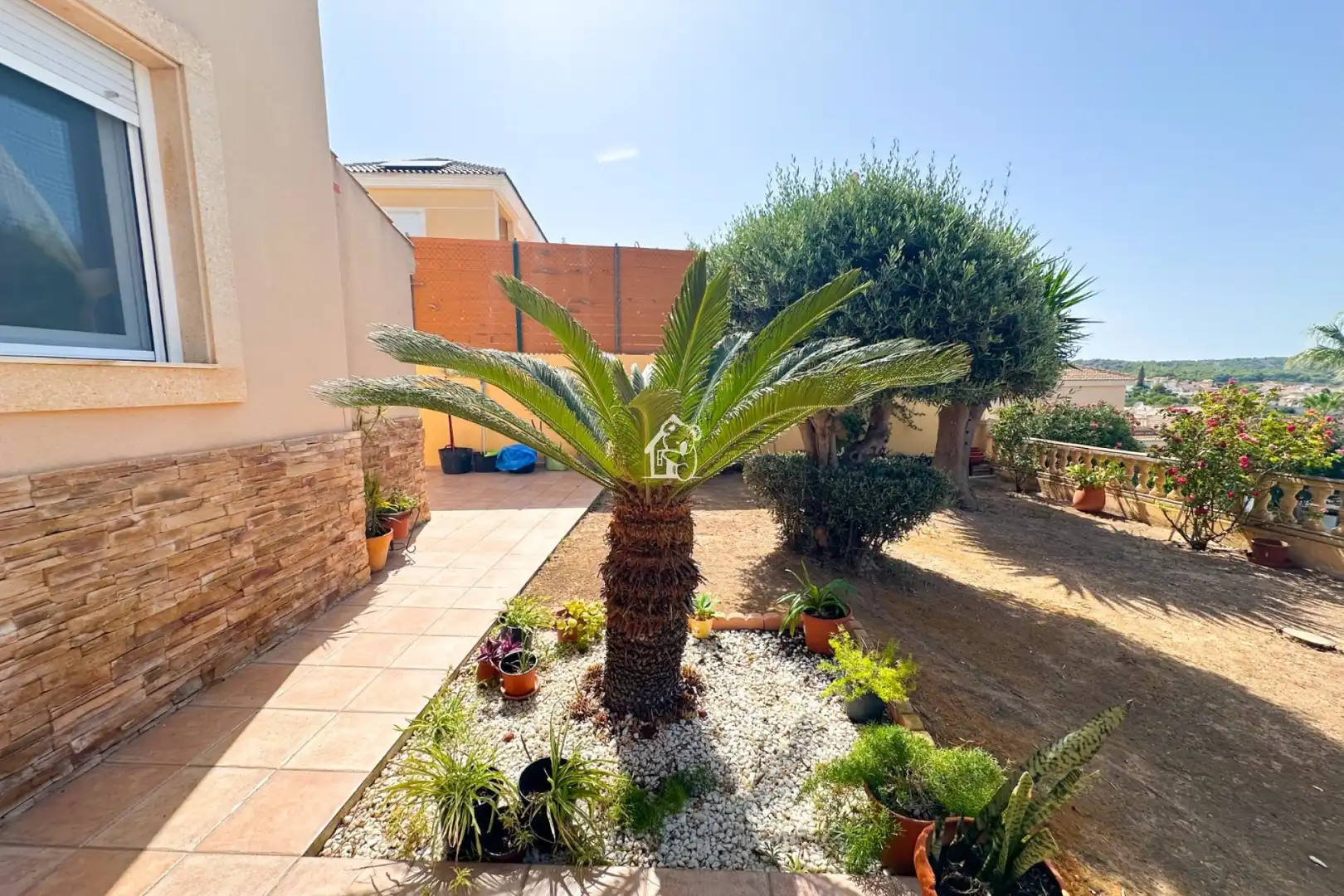 Jardí de Finca rústica de lloguer en San Miguel de Salinas amb Aire condicionat, Jardí privat i Terrassa