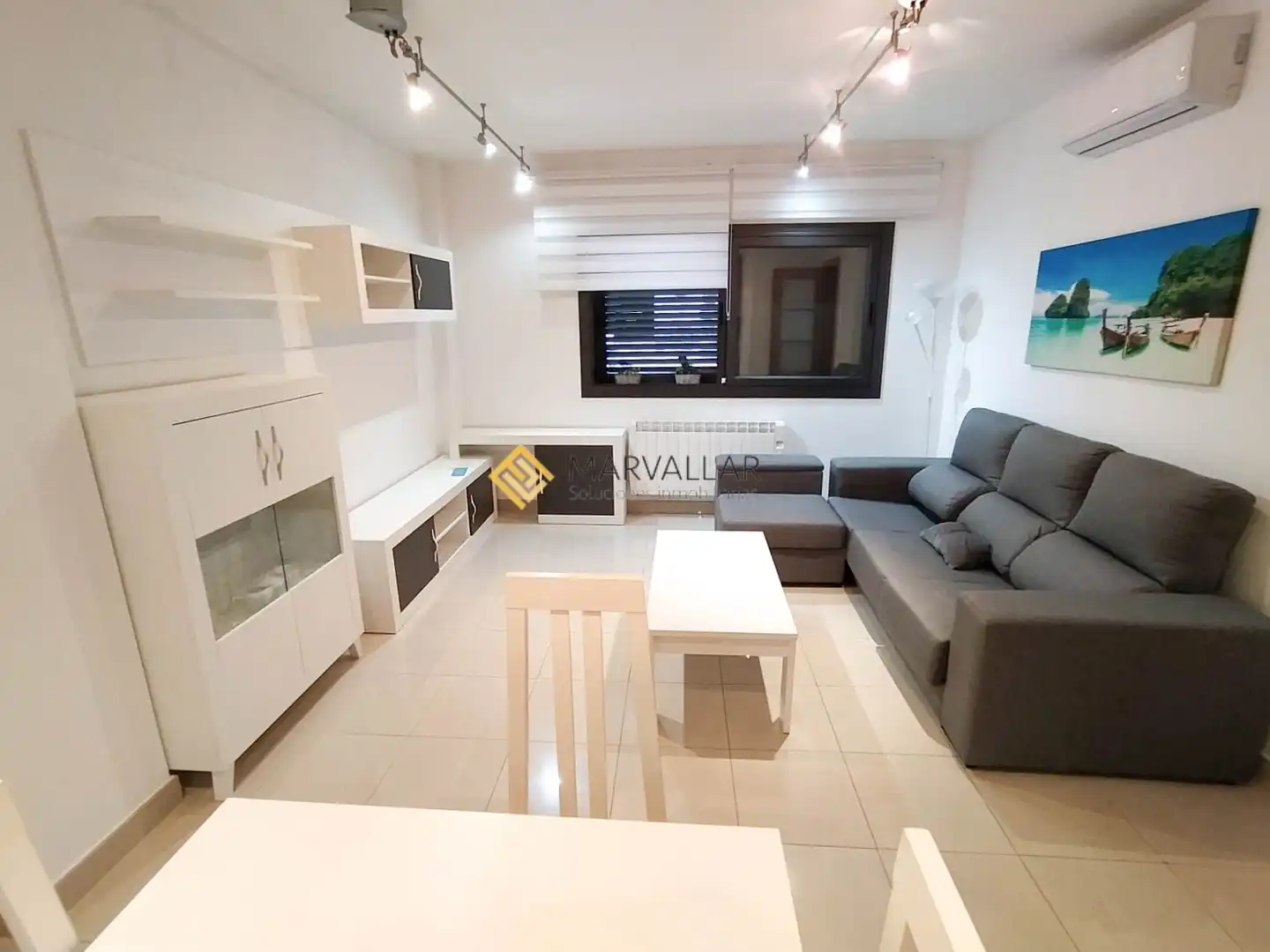 Sala de estar de Piso en venta en Sant Esteve de Palautordera con Calefacción y Amueblado