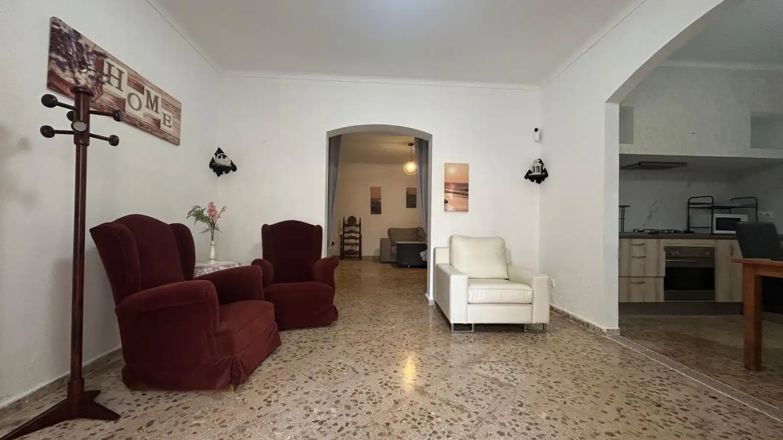 Sala de estar de Casa o chalet en venta en Petra con Jardín privado