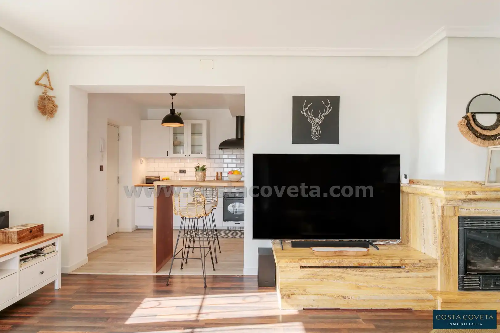 Living room of Houses for sale in El Campello  with Air Conditioner, Private garden and Terrace