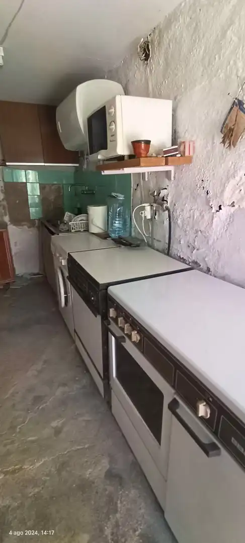 Cuina de Casa o xalet en venda en Lécera amb Jardí privat, Terrassa i Moblat