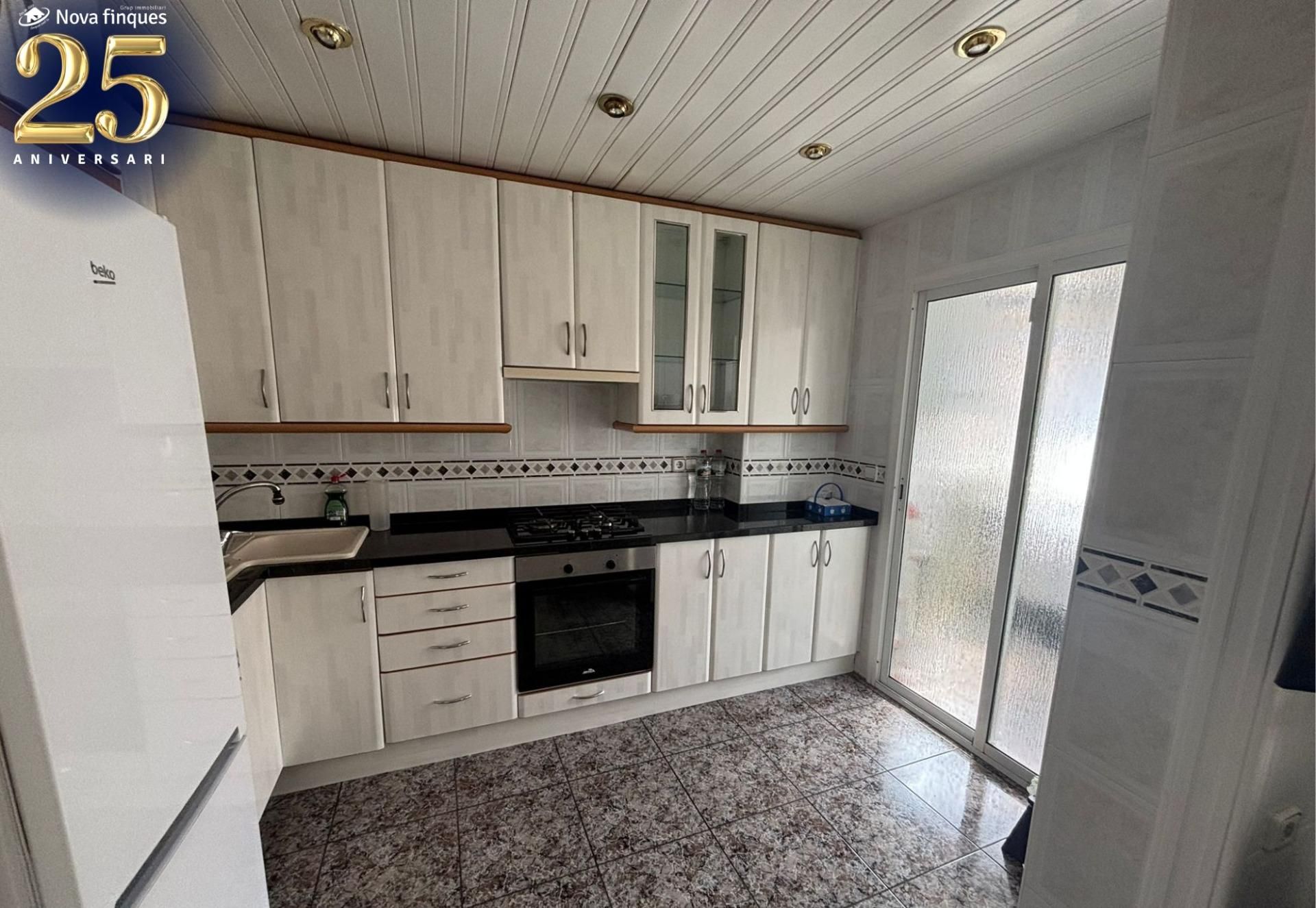 Kitchen of Attic for sale in Sabadell  with Air Conditioner, Heating and Balcony