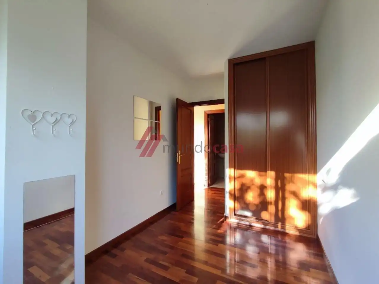 Bedroom of Flat for rent in Narón  with Heating, Parquet flooring and Storage room