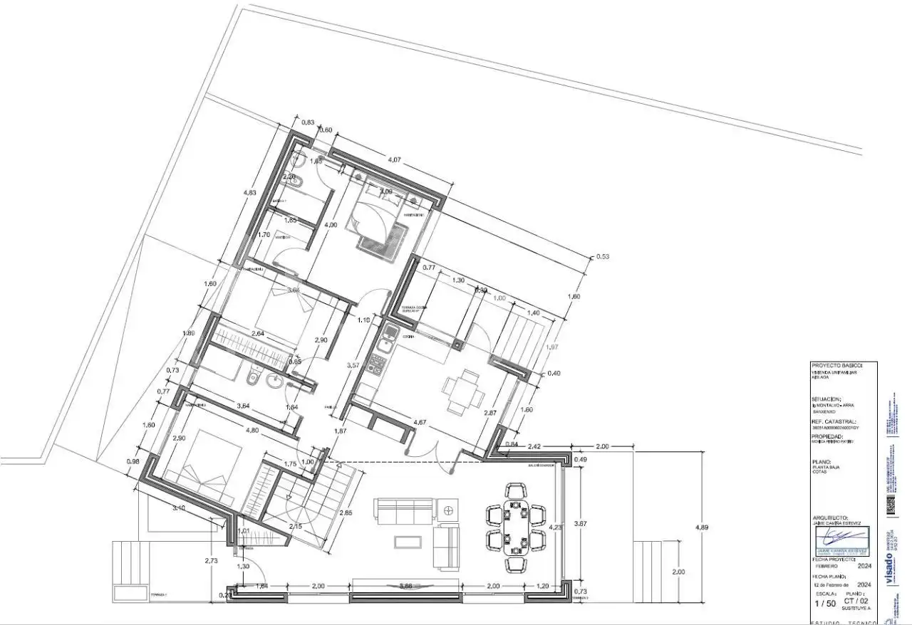 Residencial en venda en Sanxenxo