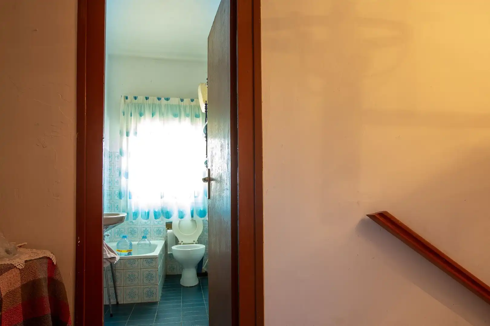 Baño de Casa adosada en venta en Tiebas-Muruarte de Reta con Calefacción y Trastero