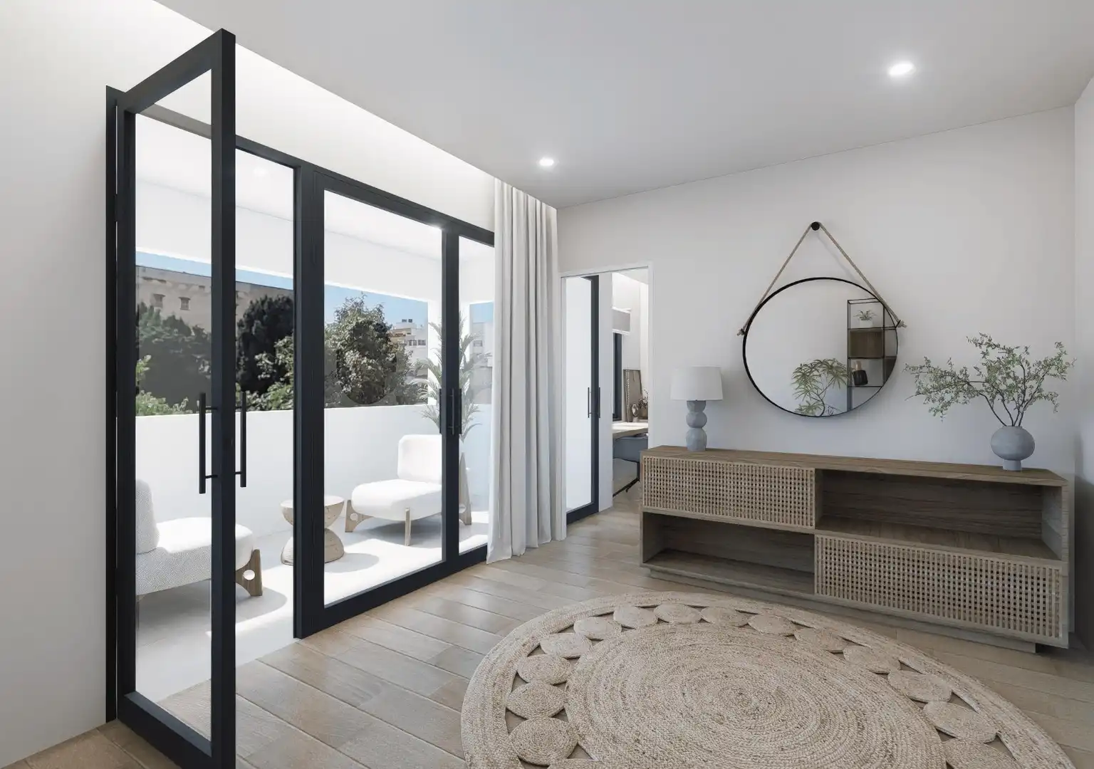 Bedroom of Attic for sale in  Palma de Mallorca  with Air Conditioner, Private garden and Terrace