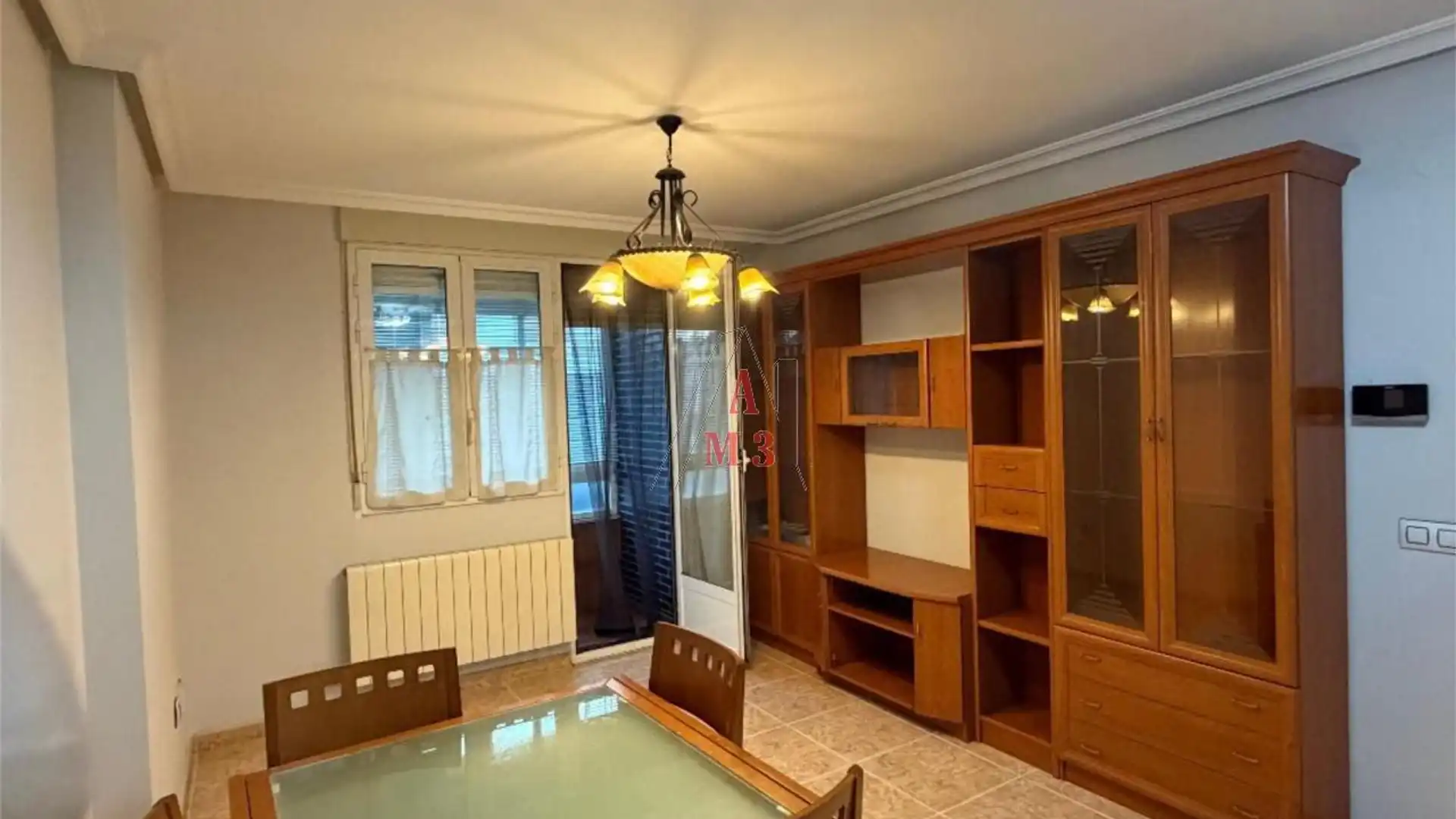 Comedor de Apartamento en venta en San Andrés del Rabanedo con Calefacción, Parquet y Terraza