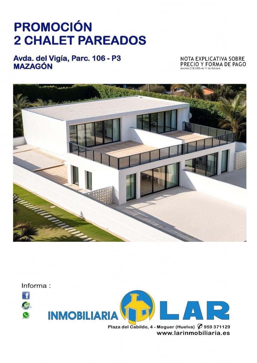 House or chalet for sale in Mazagón