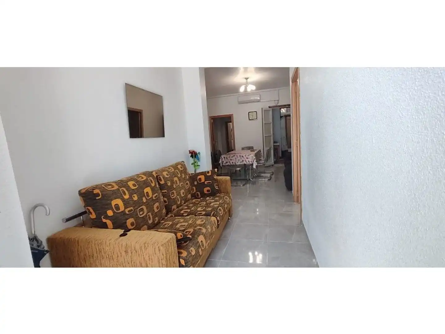 Sala de estar de Piso en venta en Simat de la Valldigna con Aire acondicionado, Calefacción y Terraza