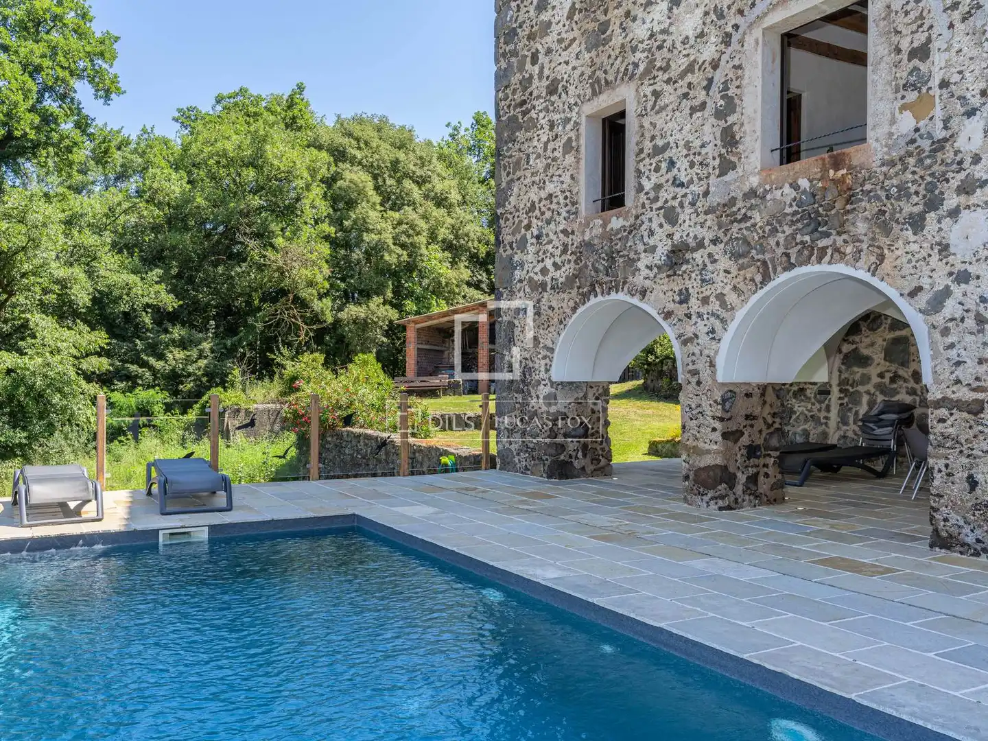 Piscina de Finca rústica en venda en Vilademuls amb Aire condicionat, Jardí privat i Traster