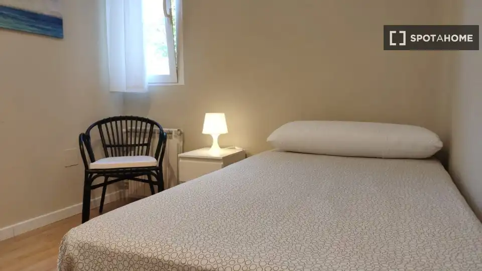 Habitación de Piso de alquiler en Madrid con Aire acondicionado, Calefacción y Amueblado