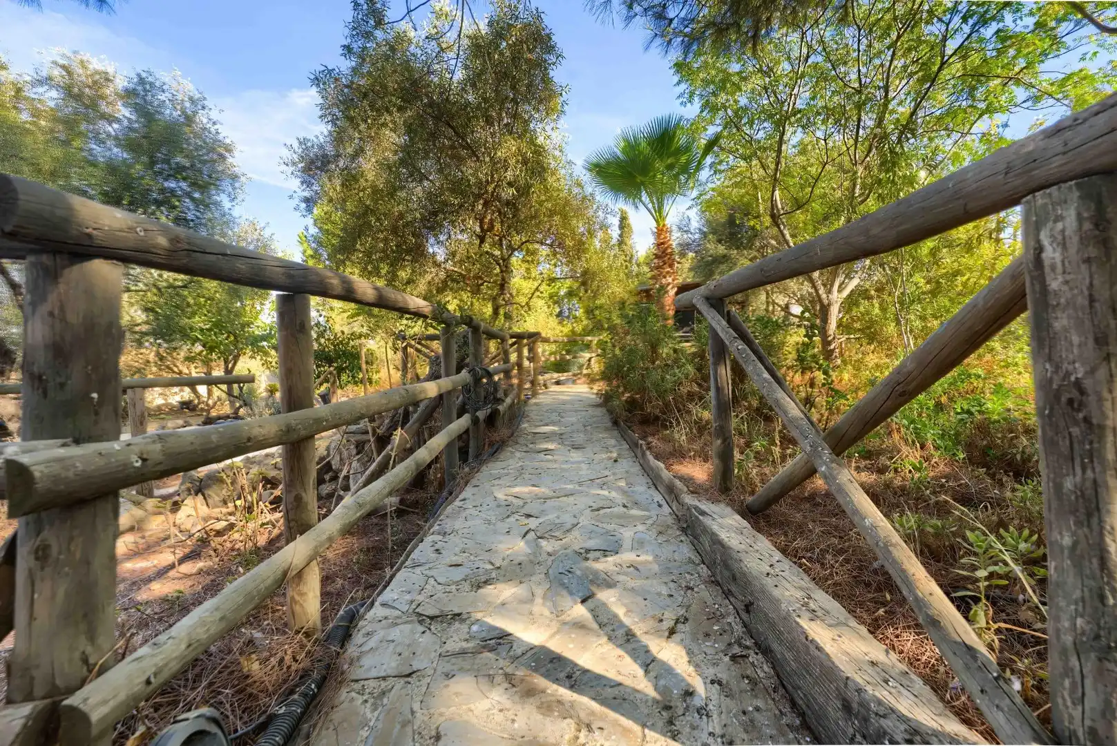 Vista exterior de Casa o chalet en venta en Sanlúcar la Mayor con Aire acondicionado, Jardín privado y Trastero
