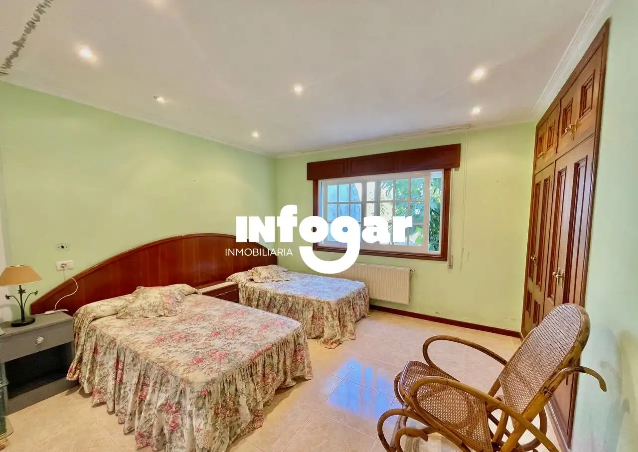 Bedroom of Houses for sale in O Rosal    with Heating, Private garden and Terrace