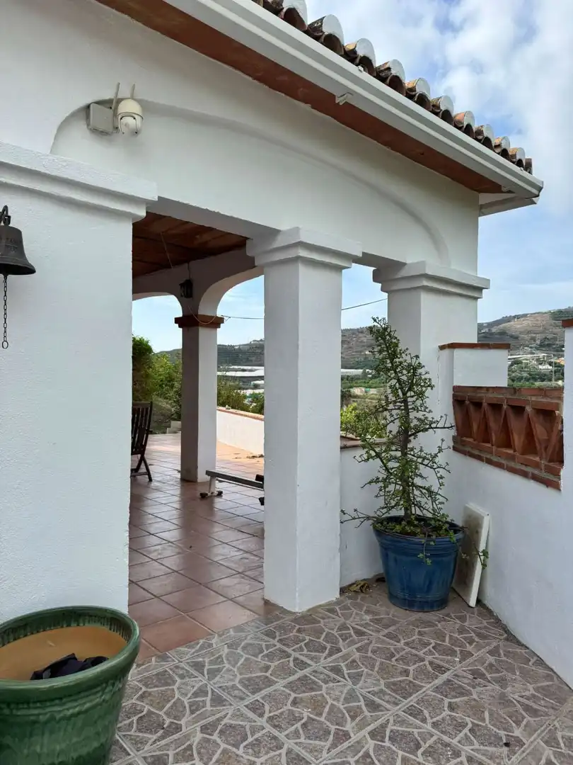 Terrasse von Country house zum Verkauf in Salobreña mit Klimaanlage, Terrasse und Abstellraum