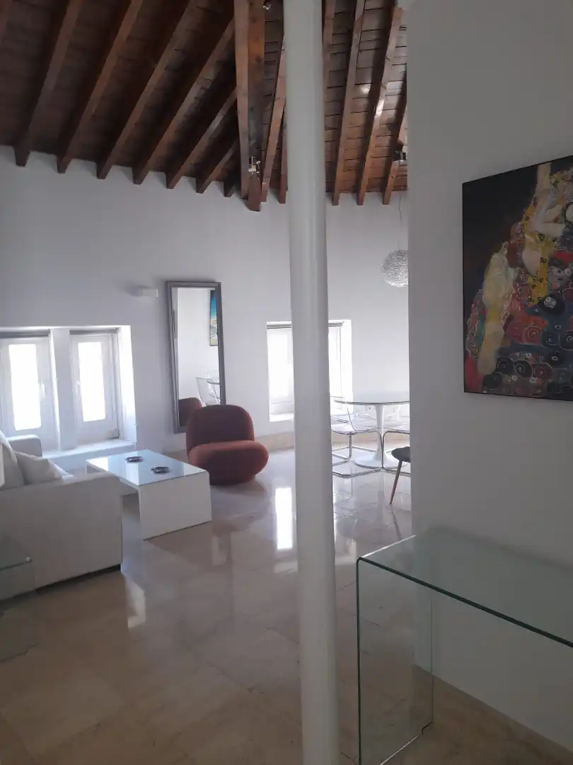 Sala d'estar de Àtic en venda en Málaga amb Aire condicionat, Calefacció i Moblat