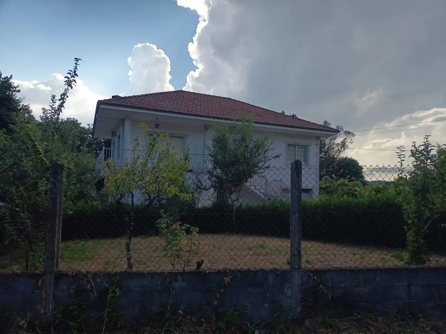 Vista exterior de Casa o xalet en venda en Bóveda amb Calefacció, Jardí privat i Terrassa