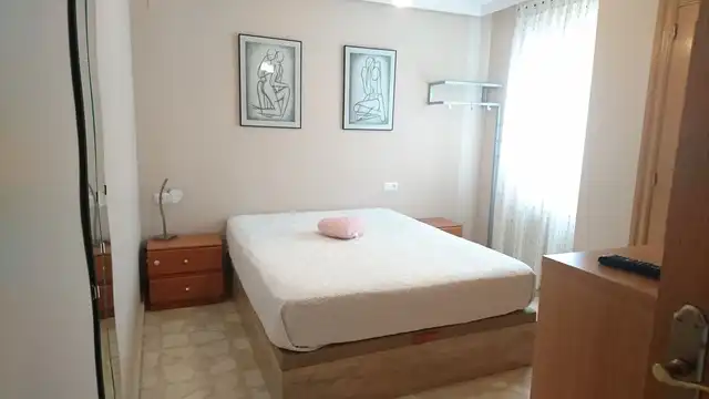 Dormitori de Apartament de lloguer en  Albacete Capital amb Aire condicionat, Calefacció i Parquet