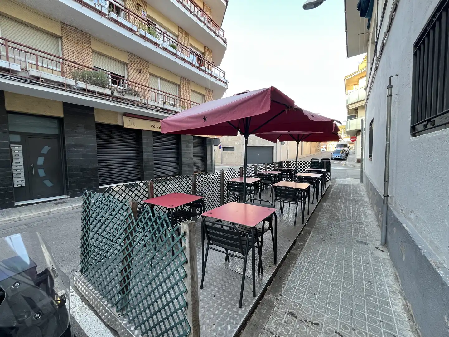 Terrasse von Geschaftsraum zur Miete in Sant Vicenç de Castellet