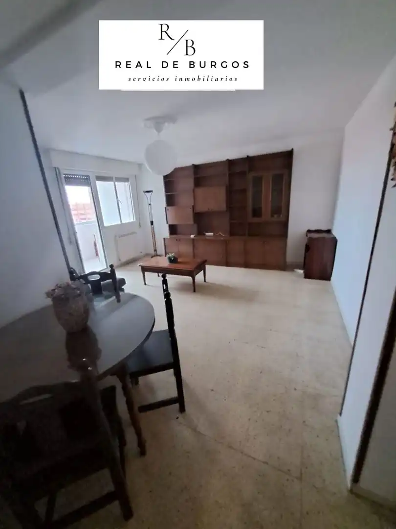 Sala de estar de Piso de alquiler en Valladolid con Calefacción, Terraza y Amueblado