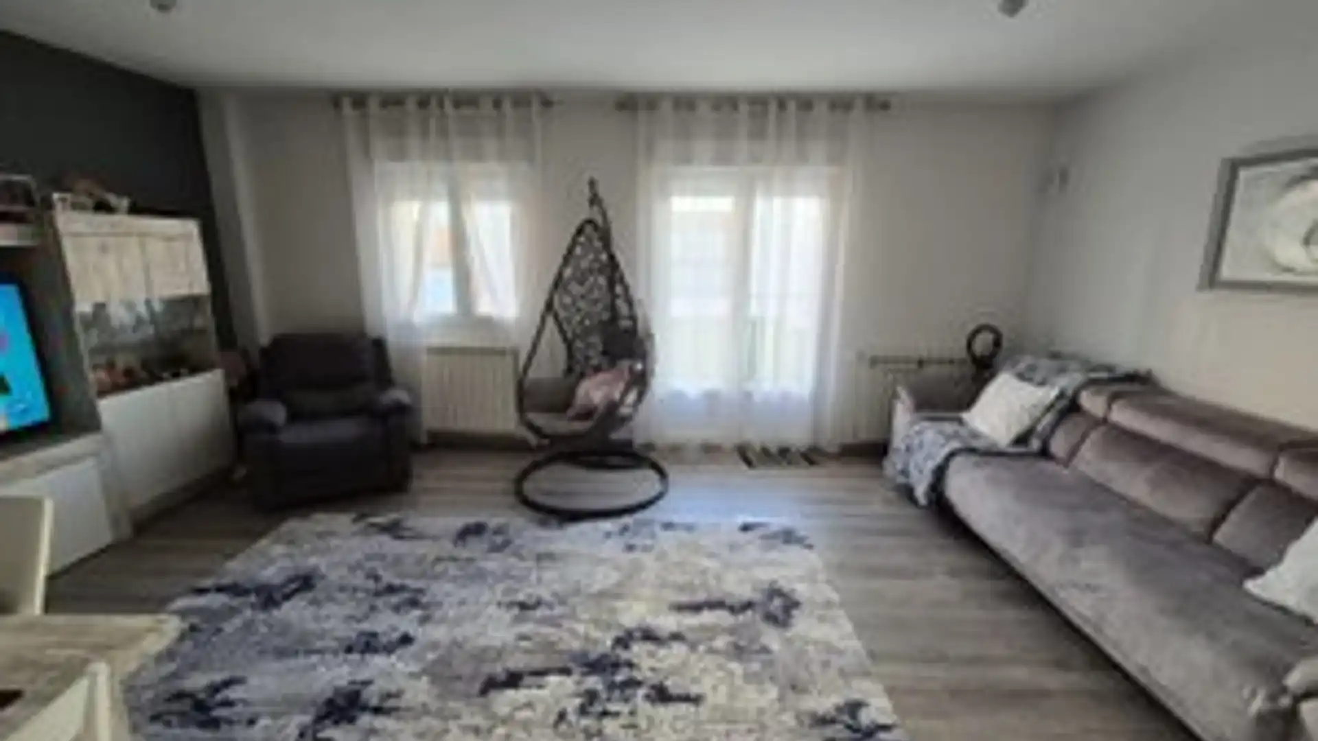 Sala d'estar de Pis en venda en Palencia Capital amb Calefacció, Terrassa i Moblat