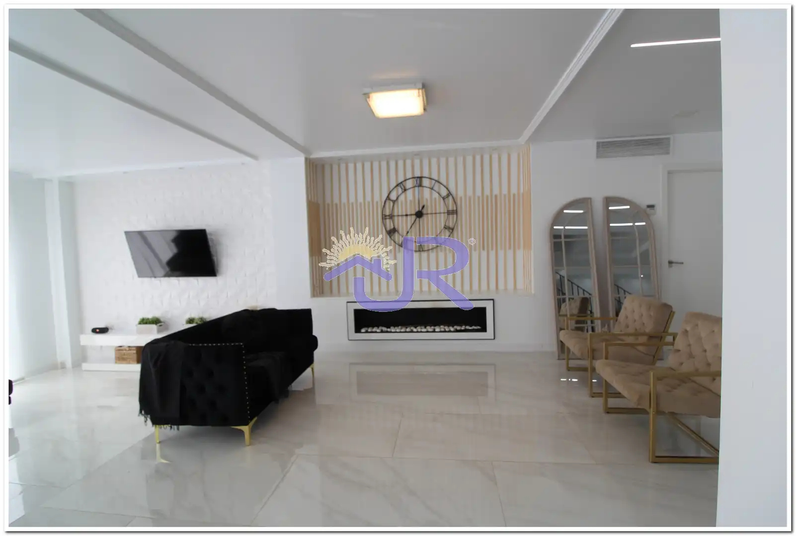 Living room of Houses for sale in Paracuellos de Jarama  with Air Conditioner, Private garden and Swimming Pool