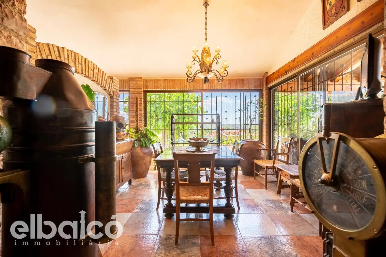 Comedor de Casa o chalet en venta en El Milà con Aire acondicionado, Jardín privado y Terraza