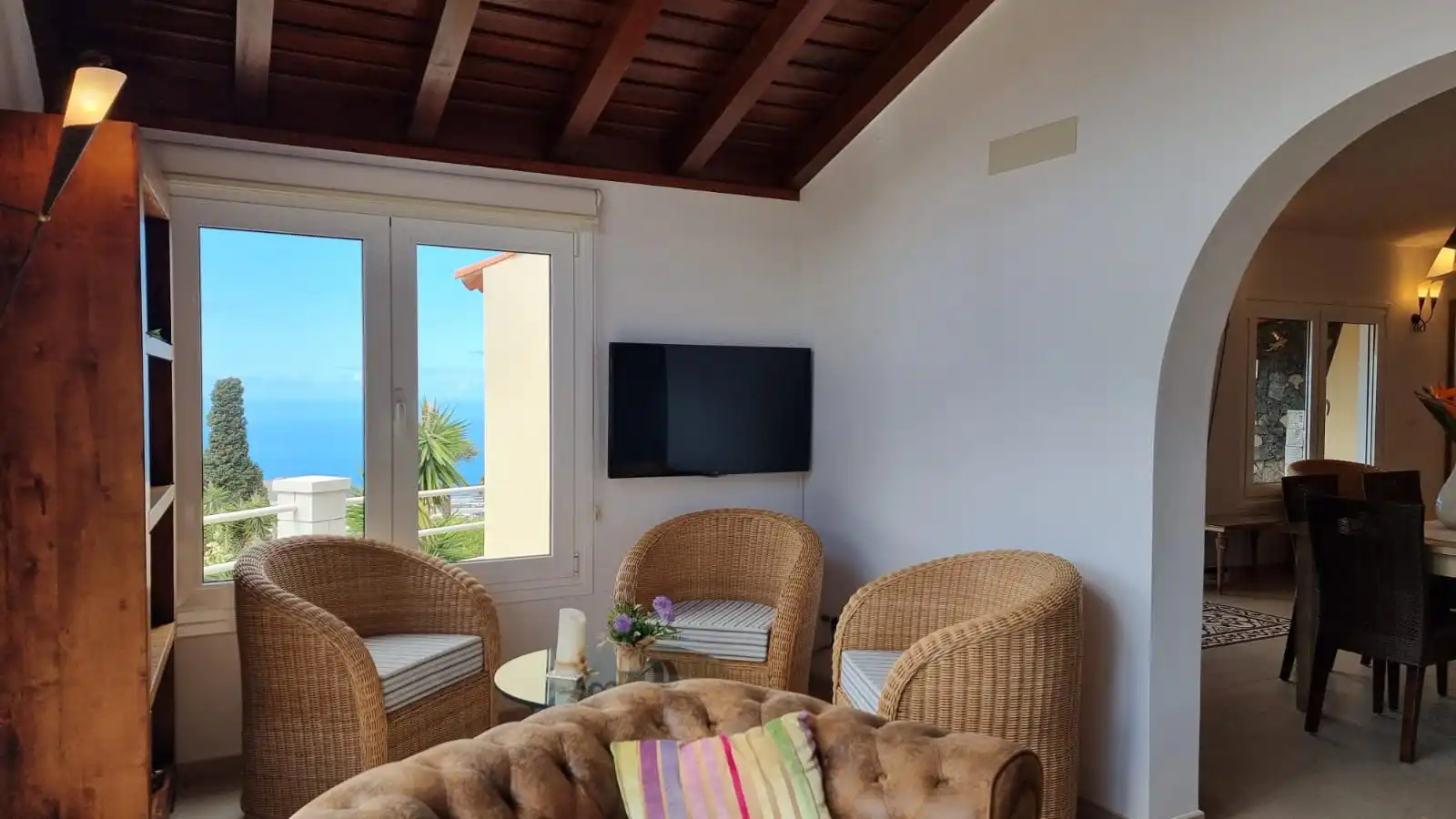 Sala d'estar de Casa o xalet en venda en El Paso amb Aire condicionat, Calefacció i Jardí privat