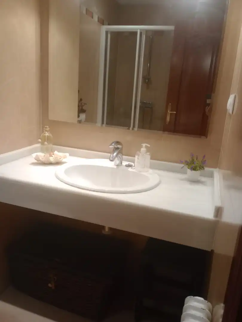 Baño de Piso para compartir en Granada con Calefacción, Amueblado y Horno
