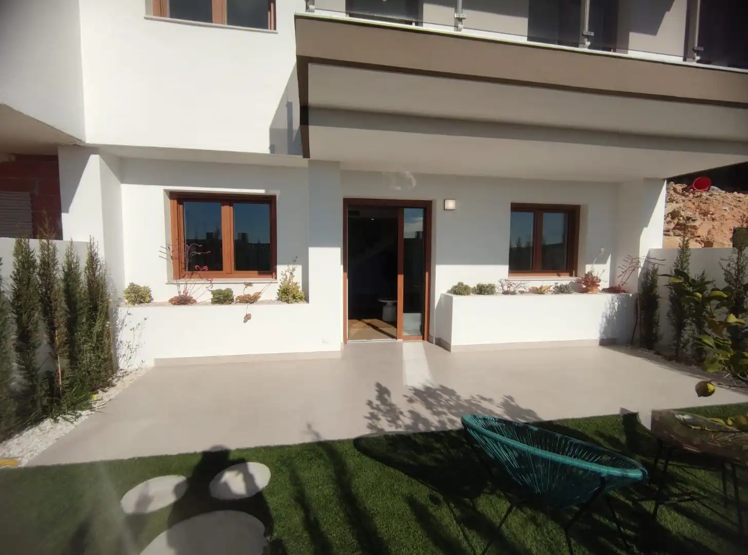 Terraza de Casa o chalet en venta en Polop con Aire acondicionado, Calefacción y Jardín privado