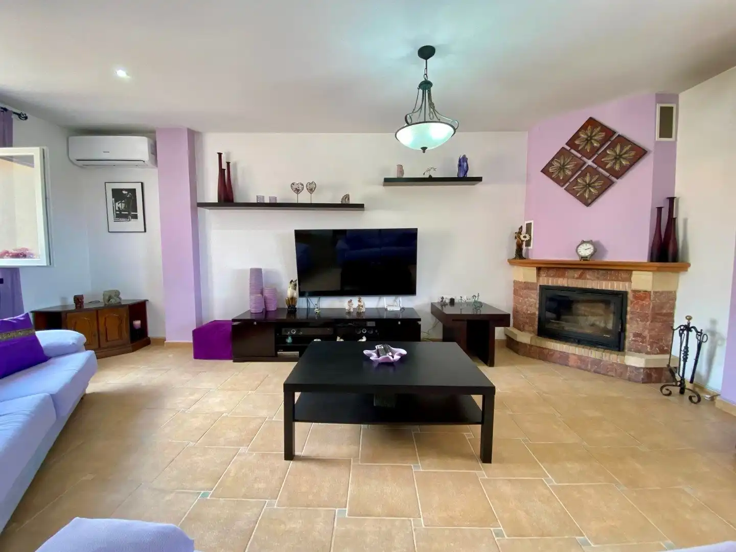 Sala de estar de Casa o chalet en venta en Almoradí con Jardín privado, Terraza y Piscina
