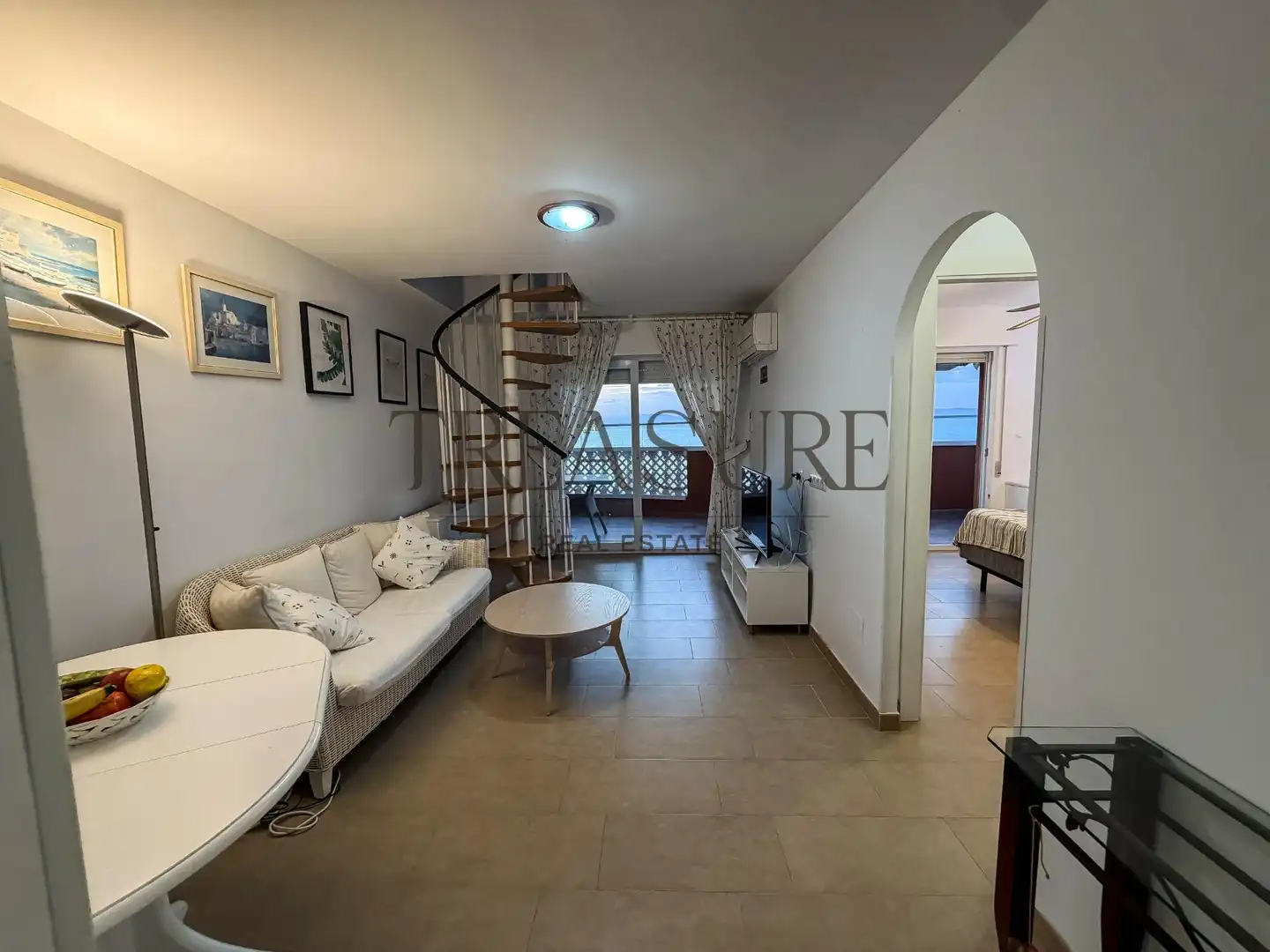 Living room of Attic for sale in San Javier  with Air Conditioner, Terrace and Storage room