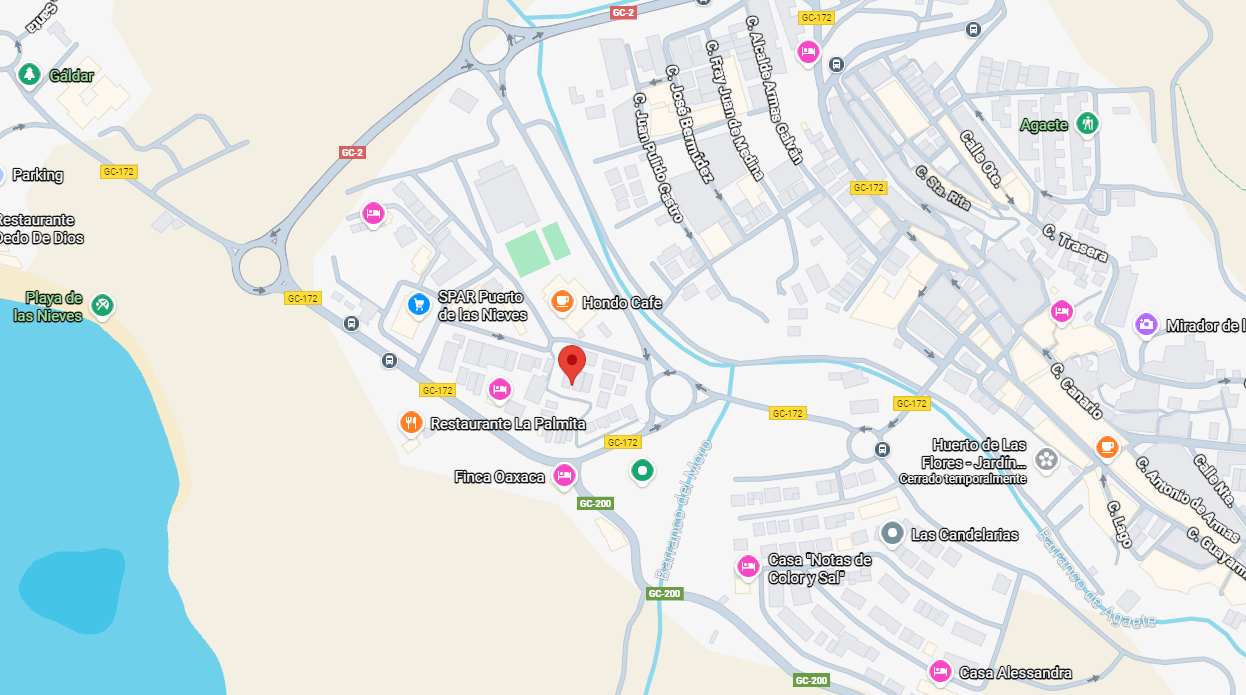 Vista exterior de Pis en venda en Agaete