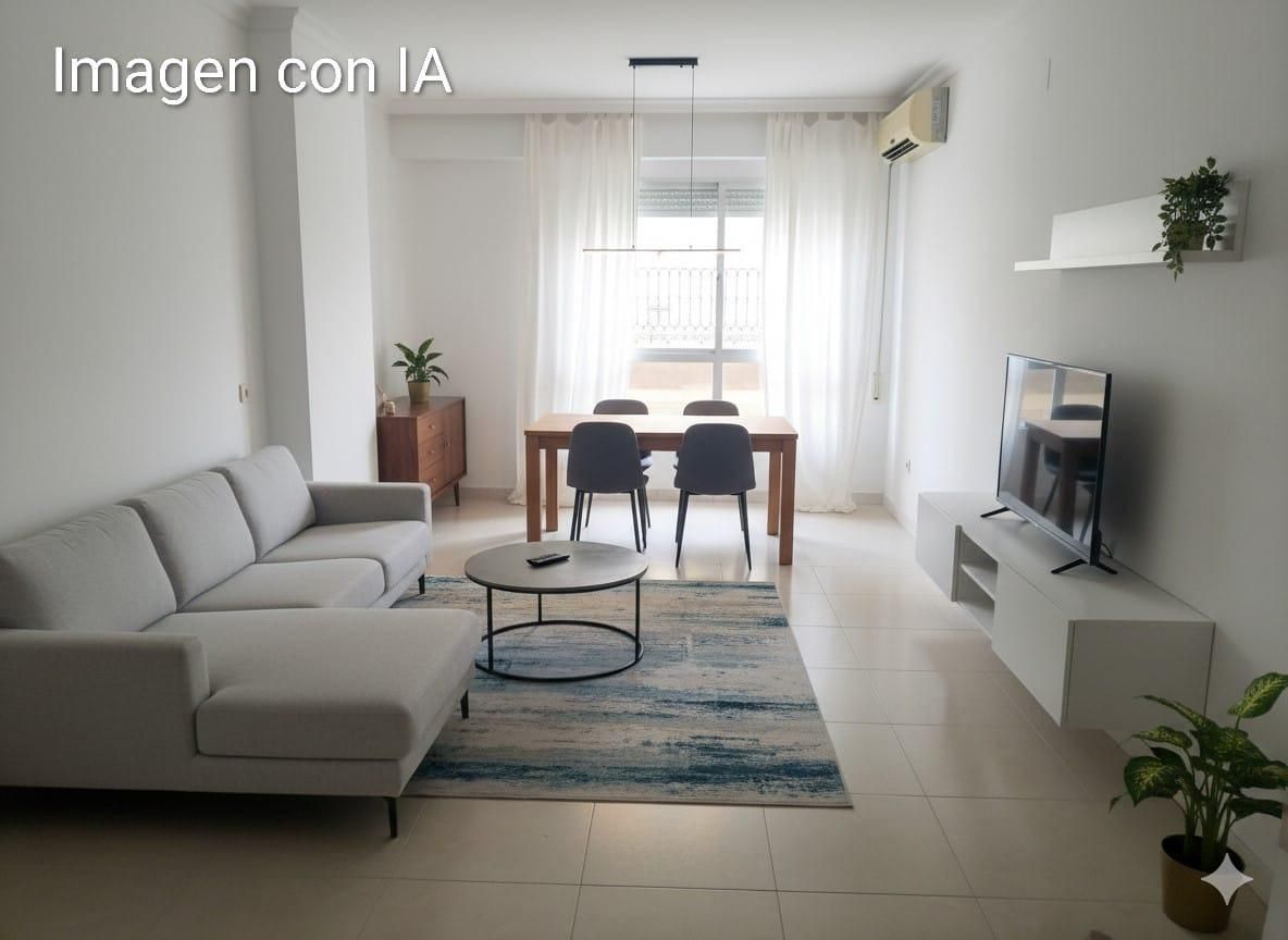 Sala d'estar de Pis en venda en Cartagena amb Aire condicionat, Balcó i Alarma