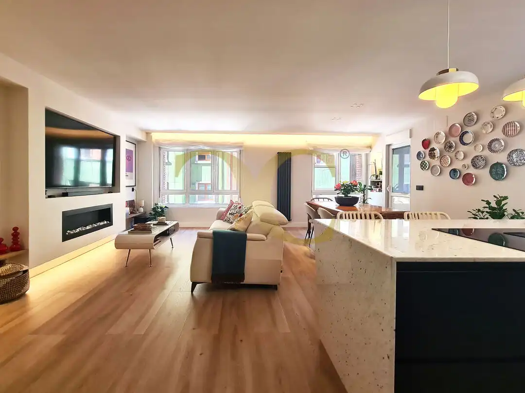 Wohnzimmer von Wohnung zum Verkauf in Gijón  mit Heizung und Möbliert