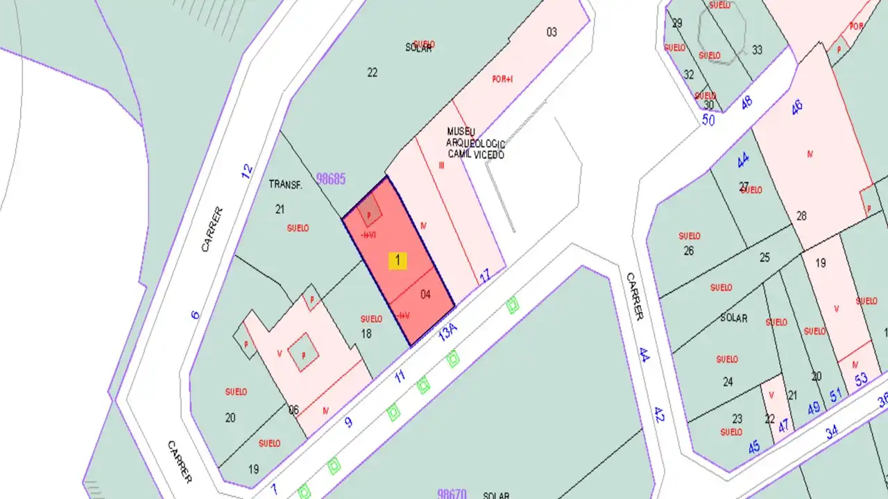 Terreno en venta en Alcoy / Alcoi