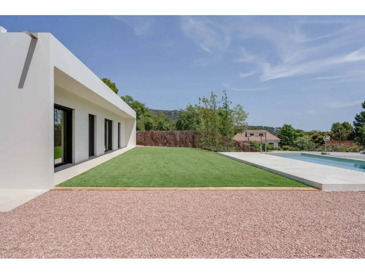 Jardí de Casa o xalet en venda en Matadepera amb Aire condicionat, Calefacció i Jardí privat