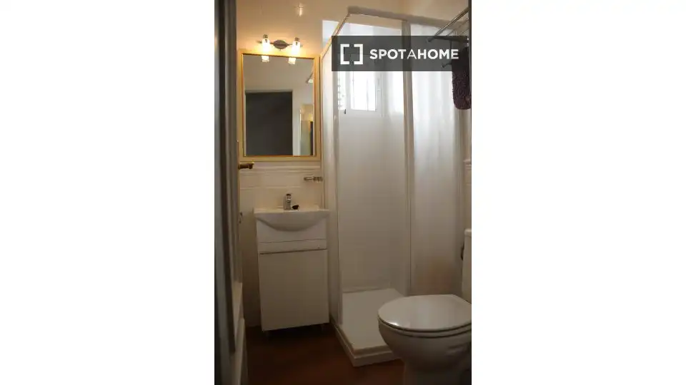 Baño de Apartamento para compartir en Córdoba con Aire acondicionado, Calefacción y Terraza