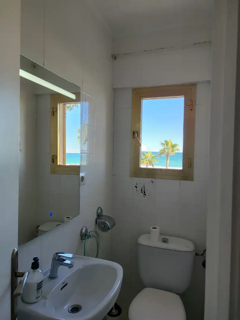Badezimmer von Einfamilien-Reihenhaus zum Verkauf in Peñíscola / Peníscola mit Privatgarten, Terrasse und Abstellraum