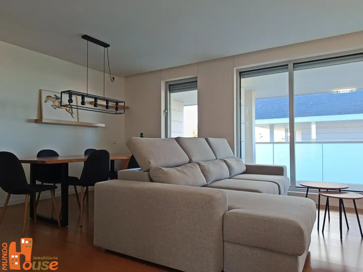 Wohnzimmer von Wohnung zur Miete in Palazuelos de Eresma mit Klimaanlage, Heizung und Terrasse