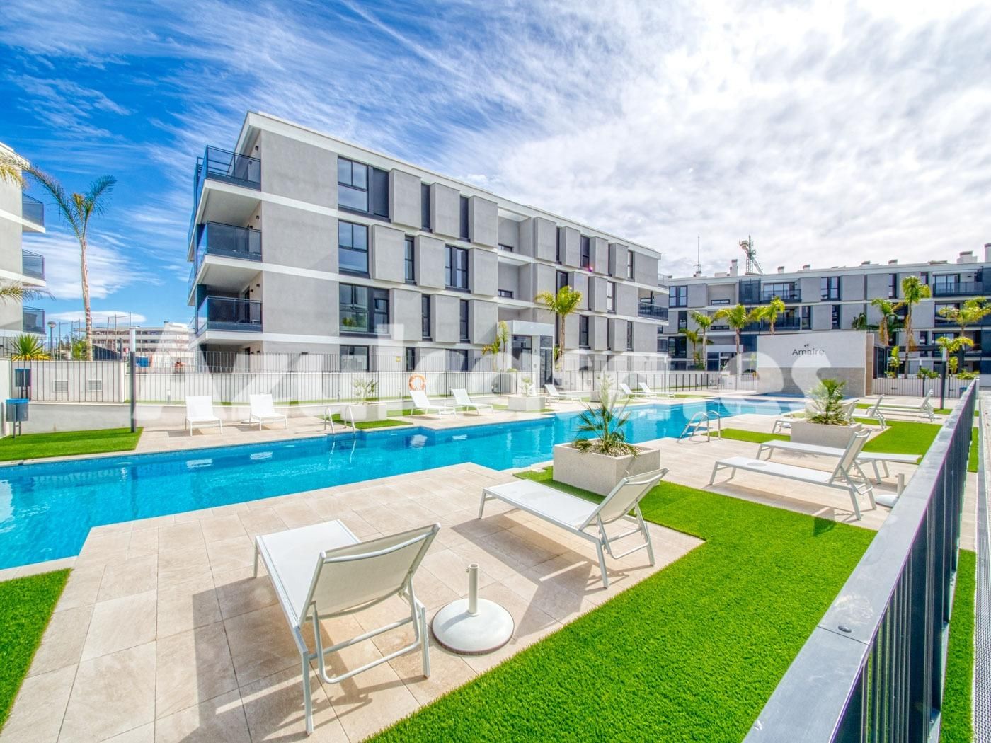 Außenansicht von Wohnung miete in Sant Joan d'Alacant mit Klimaanlage, Parkett und Terrasse