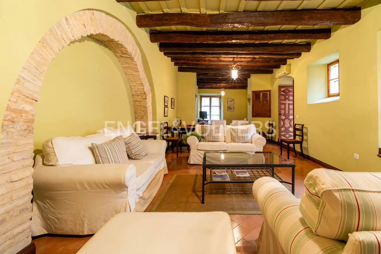 Sala de estar de Casa o chalet de alquiler en Sanlúcar de Barrameda con Aire acondicionado, Calefacción y Terraza